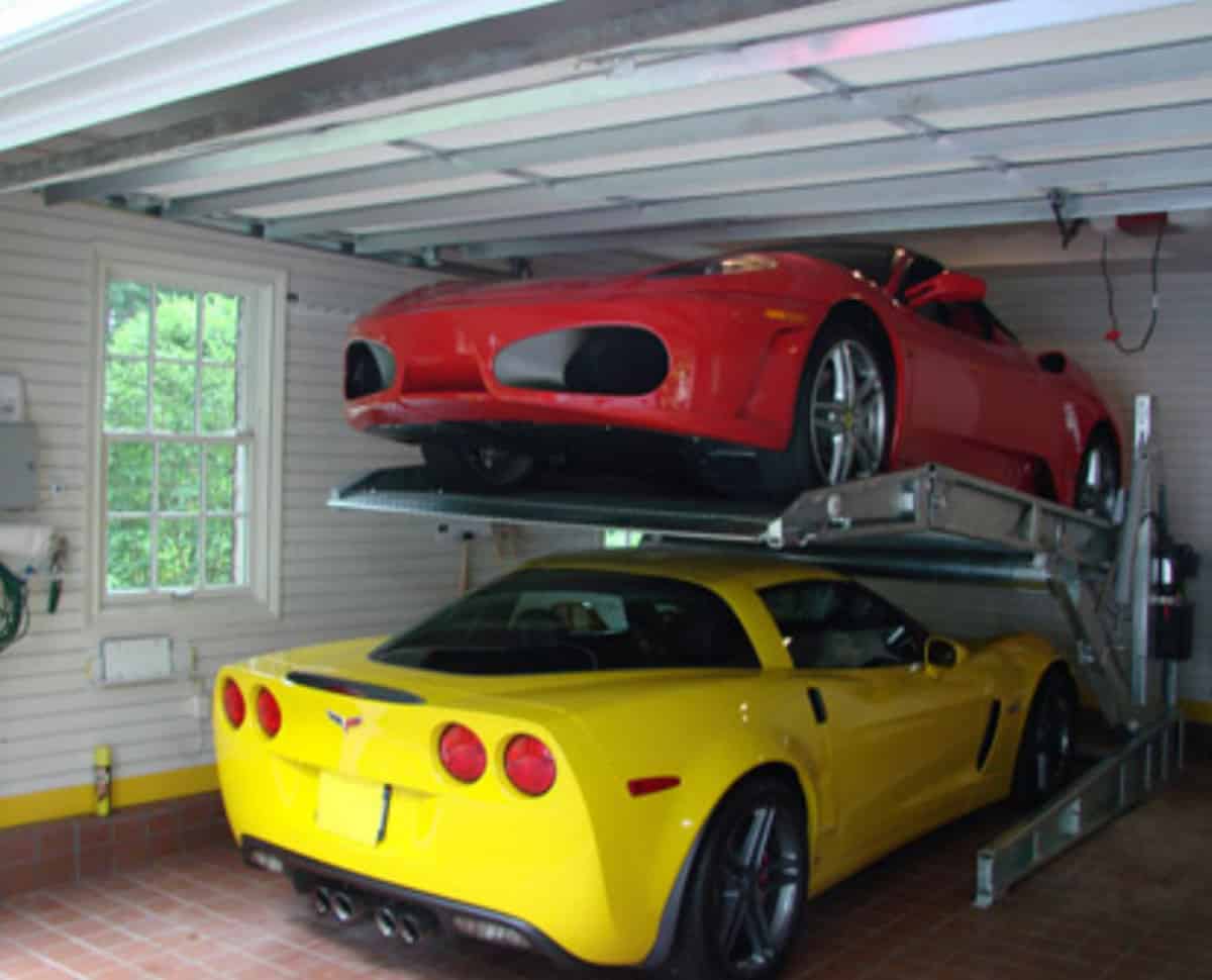 立體停車庫03俯仰式簡易升降機(jī)械立體停車安裝展示.jpg
