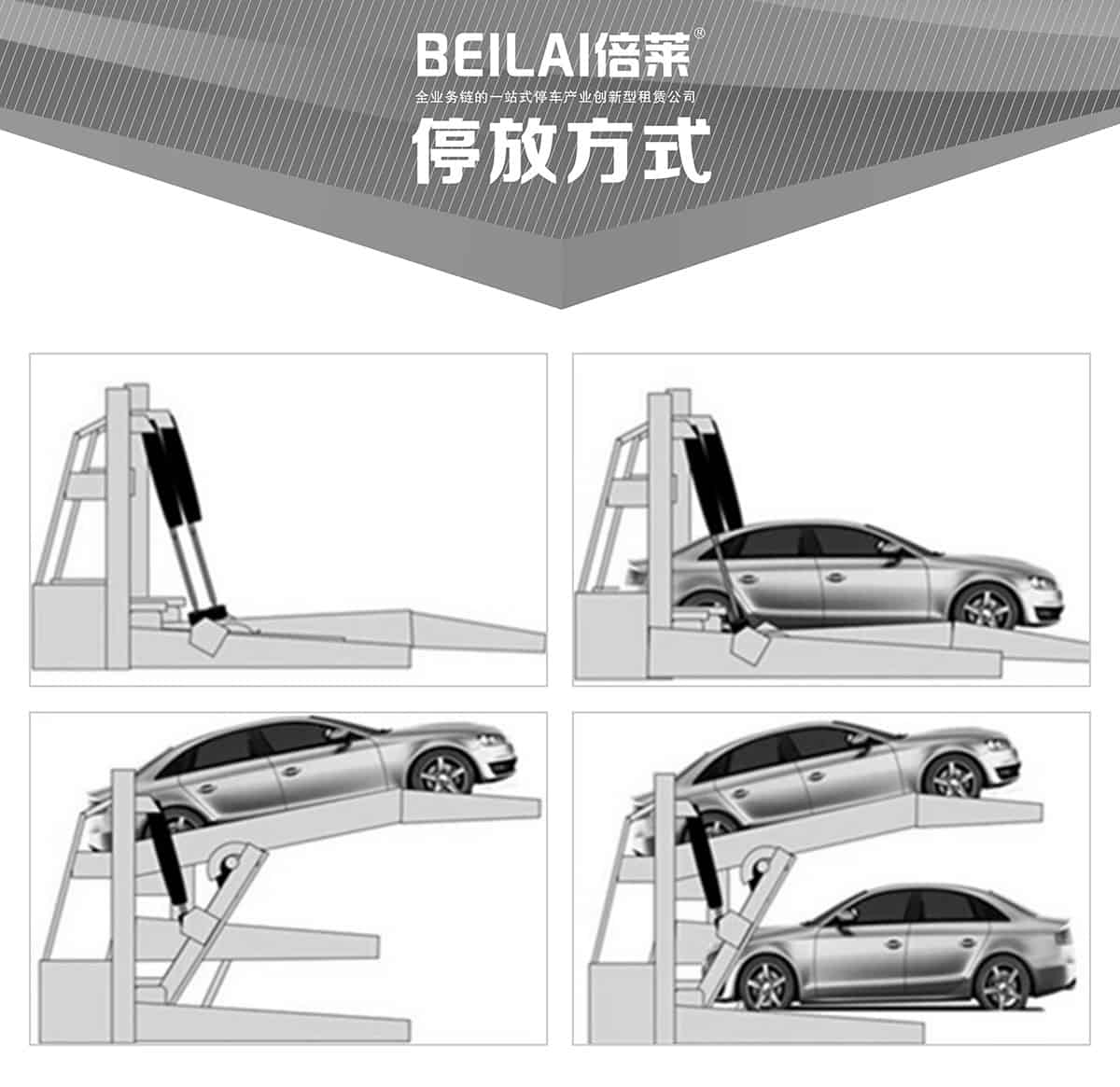 立體停車庫06俯仰式簡易升降機(jī)械立體停車停放方式.jpg